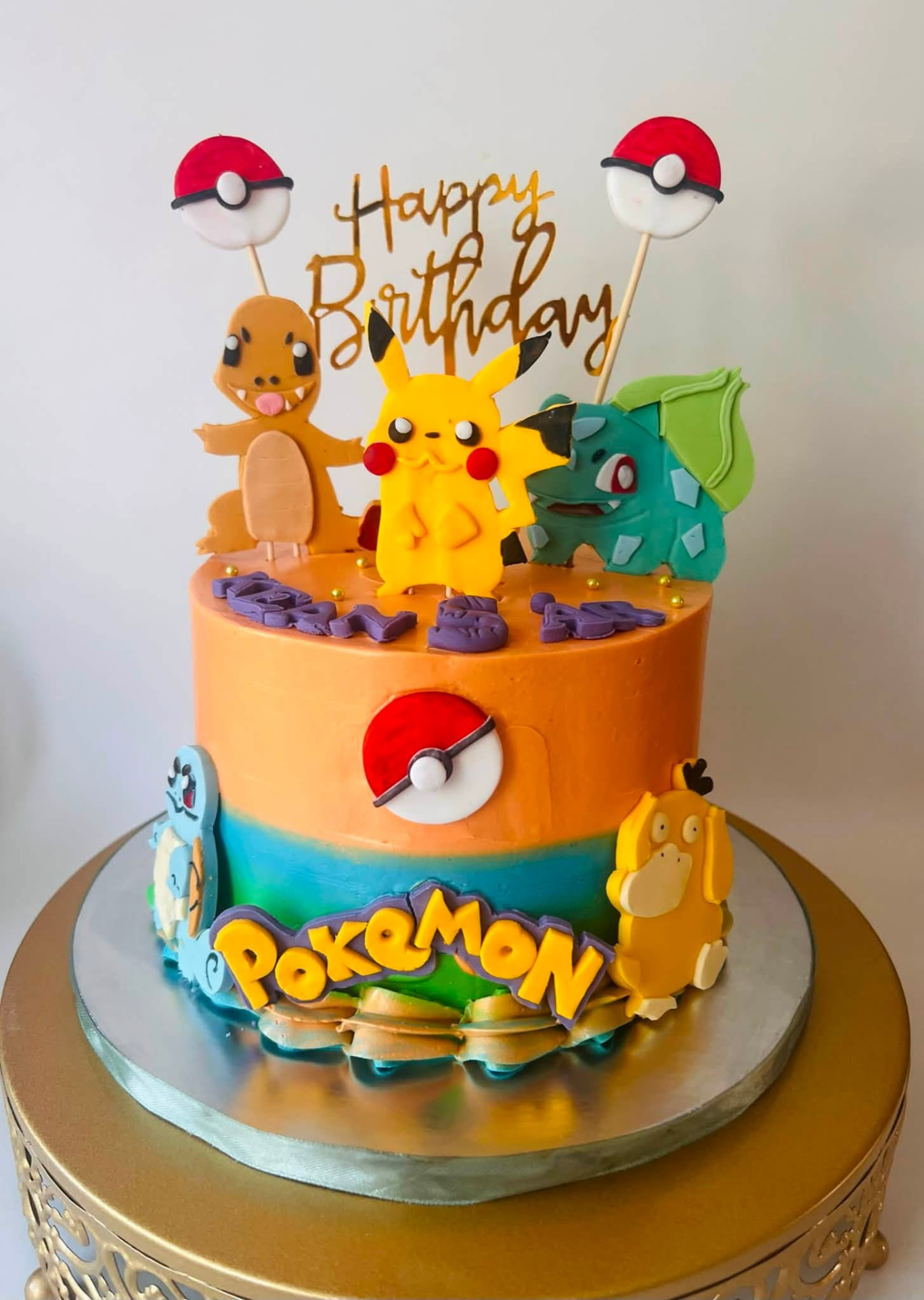 Pokémon-tårta